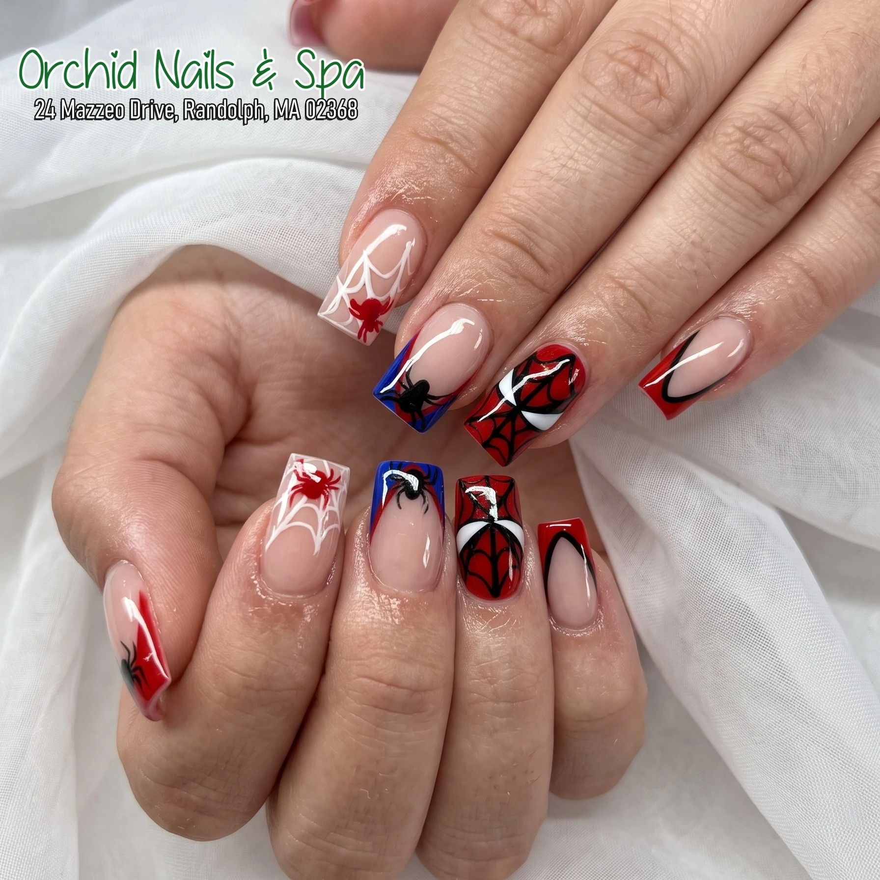 Nail salon & Nail art design photo | Orchid Nails & Spa in